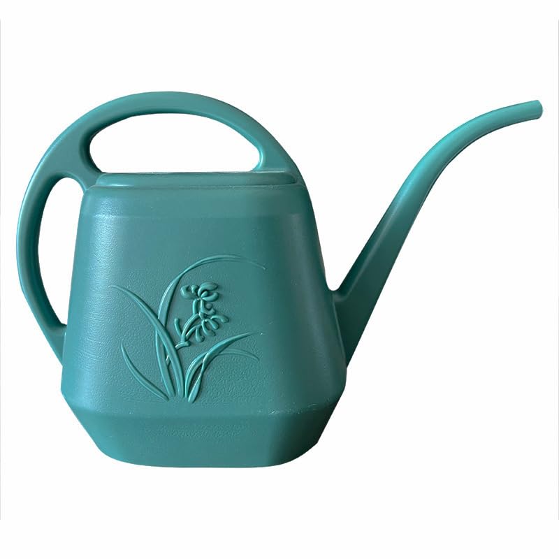 Plant Watering Can - 1 Gallon - Green - with Long Spout for Indoor and Outdoor Plant Garden