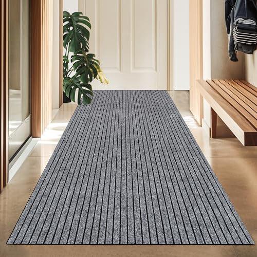 koloko 2ft x 6ft Runner Rug Non-Slip Outdoor Indoor Carpet Runner Custom Size Floor Runners Area Rugs Mat with Rubber Backing for Hallway Entryway Balcony Patio Kitchen Garage Stair Laundry