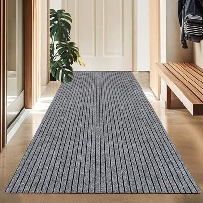 koloko 2ft x 6ft Runner Rug Non-Slip Outdoor Indoor Carpet Runner Custom Size Floor Runners Area Rugs Mat with Rubber Backing for Hallway Entryway Balcony Patio Kitchen Garage Stair Laundry