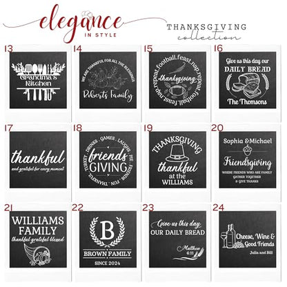 Acacia Charcuterie Board Gift Set with Slate & Knife Drawer – Personalized Cheese Board for Weddings, Housewarmings & Thanksgiving Gifts - color: Design #10