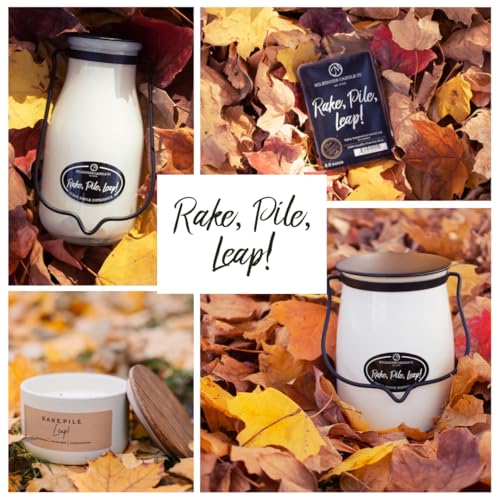 Milkhouse Rake, Pile, Leap! Soy Wax Melts for Wax Warmer, 5.5 oz | Clean-Burning, Premium Fragrance Oil, Made in the USA - color: Rake, Pile, Leap!