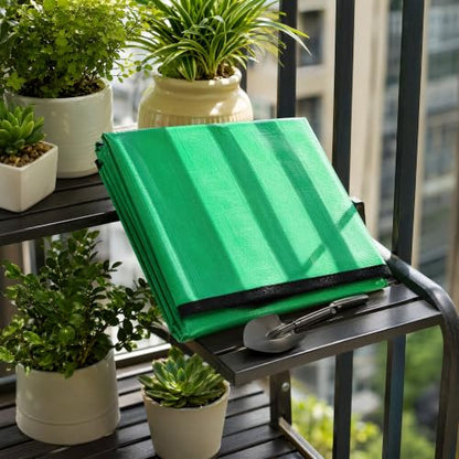 Extra Large Repotting Mat for Indoor Plant Transplanting and Mess Control Thickened Waterproof Potting Tray Foldable Potting Mat Portable Gardening Mat Garden Gifts(39.5"x 31.5") Green - size: 39.5 x 31.5 Inch, Green