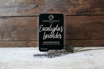 Milkhouse Eucalyptus Lavender Soy Wax Melts for Wax Warmer, 5.5 oz | Clean-Burning, Premium Fragrance Oil, Made in the USA - color: Eucalyptus Lavender