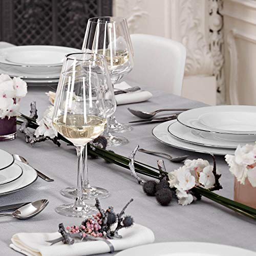 Villeroy & Boch La Divina Red Wine, Crystal Glass, Clear, 650 ml, 1 Count (Pack of 1) - style: Bordeaux goblet