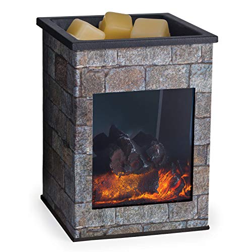 Candle Warmers ETC. Illumination Fragrance Warmer- Light-Up Warmer for Warming Scented Candle Wax Melts and Tarts or to Freshen Room, Grey Hearthstone - size: Hearthstone