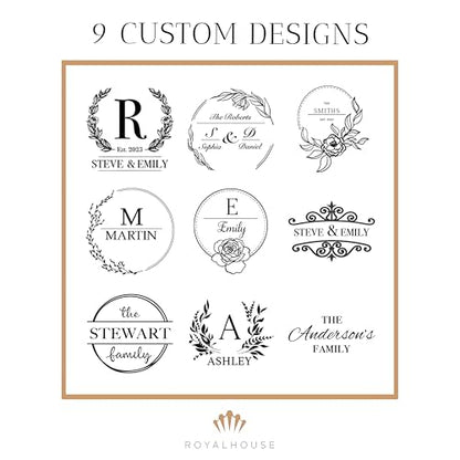 Personalized Round Cheese Board, Custom Engraved Bamboo Charcuterie Board | Ideal for Weddings, Bridal Showers, and Special Occasions - style: Personalized Round Charcuterie Board