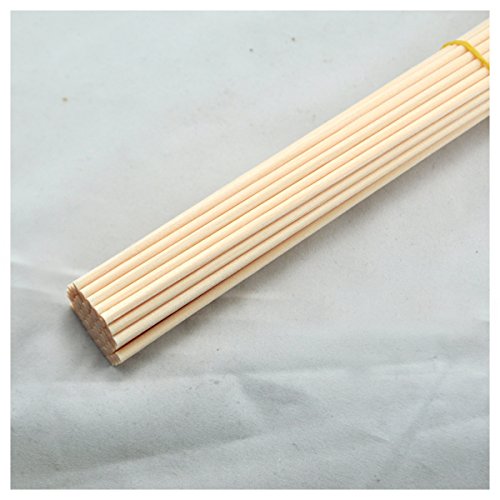 50 Pieces Fiber Reed Diffuser Replacement Refill Sticks for Aroma Fragrance (Beige, 8" x4mm) - color: Beige, size: 8"x4mm