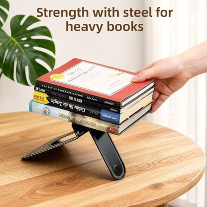 HappyHapi 14 Pairs Book Ends, Heavy Duty Bookends for Shelves, Black | Book Holder for Shelf, Non-Skid Metal Book Holders, Book Ends for Heavy Books, Book Stopper for Library, Office Organization. - size: 14 pairs