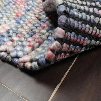 Soft Indoor Area Rug 2'x3' – 100% Polyester Non-Slip Small Accent Rug for Bedroom, Living Room, Entryway, Bathroom – Machine Washable Modern Carpet Floor Mat (1, #9) - color: #9