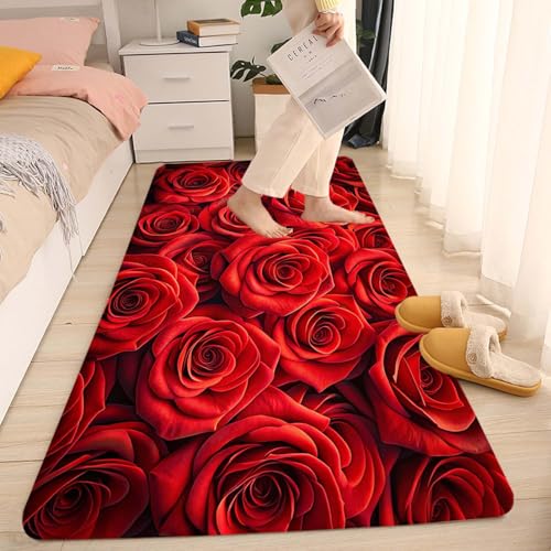 Non-Skid Low Pile Sponge Foam Door Entry Rug for Bathroom Mat,Separate Tub Shower Skid Proof Rugs, Home 3D Optical Illusion Rug Non Slip Bath Mats Welcome Mat 47 x 17.5 inches - color: Multi10