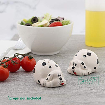 Puppy Ceramic Salt & Pepper Shaker - color: Puppy