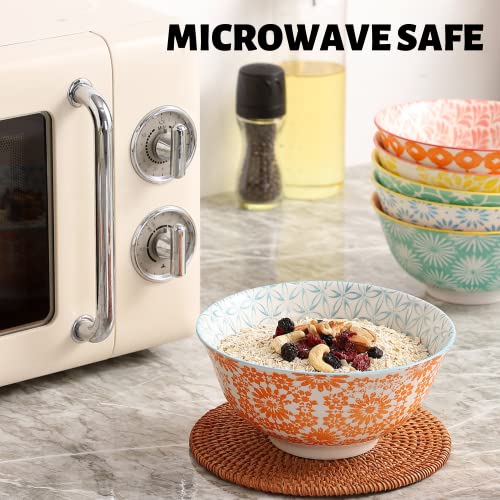 Ceramic Bowls, 10 Oz Small Bowl, Set of 8 Ice Cream Bowls, Dessert Bowl for Salsa, Rice, Sauce, Side Dishes, Snack, Condiment, 4.75 Inch-Microwave Dishwasher Safe - size: 10 Oz-4.75"