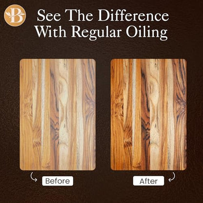 Cutting Board Oil Applicator Brush - Bamboo Wood Oil Brush for Applying Mineral Oil, Wax, Conditioner & Butcher Block Oil on Cutting Boards, Bamboo Boards, Wooden Utensils, Kitchen Maintenance Tool - color: Bamboo