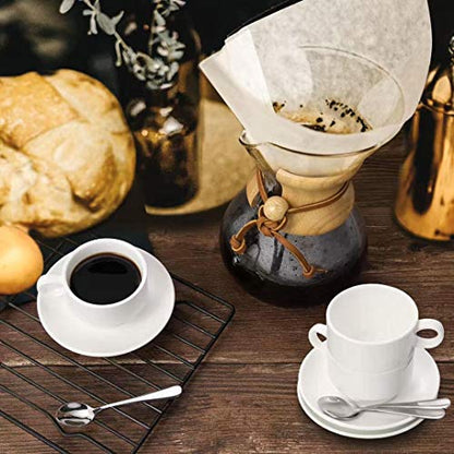 Demitasse Espresso Spoons, 4.7 Inches Stainless Steel Coffee Spoons - color: Silver, size: 4.7Inch