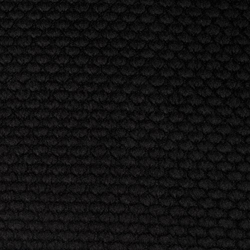 Sweet Home Collection 4 Pack Memory Foam Honeycomb Nonslip Back 16" x16" Chair/Seat Cushion Pad, Black - color: Black, size: 4 Pack
