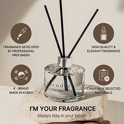 COCODOR Signature Reed Diffuser Set/Refreshing Air / 6.7oz /1 Pack/Home Fragrance Diffuser, Oil Scent Diffuser for Bathroom Shelf Decor - size: 6.7Ounce/1Pack