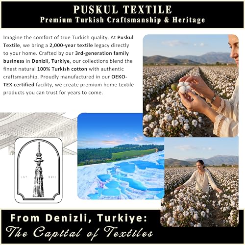 PÜSKÜL 2-Piece Natural 100% Turkish Cotton Waffle Bath Towels Extra-Large | Light Gray, 32x63" Bath Sheet Towel, Soft Absorbent Quick-Dry Lint-Free Premium 3D Honeycomb Weave Oeko-Tex Made in Turkiye - color: Gray