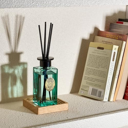 M&SENSE 6.3 oz Large Reed Diffuser Set | Linen Breeze Scent Oil Diffuser with Sticks | Hotel Collection Non-Toxic Essential Oil |for Bedroom Bathroom Living Room - color: Linen Breeze, size: 180ml
