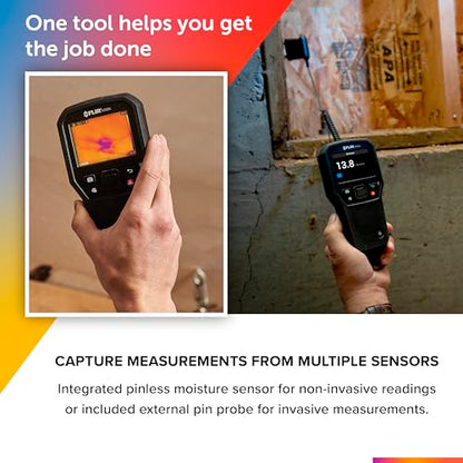FLIR MR265 Moisture Meter and Thermal Imager with MSX | 160x120 thermal sensor, MSX, pinless sensor, laser pointer, single-file documentation, 9Hz - style: MR265