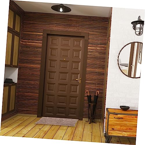 Garneck Chenille Extra Thick Non- Bath Rug for Bathroom and Entryway Soft Absorbent Bathroom Mat Cozy Microfiber Shower Rug Camel - color: Khaki