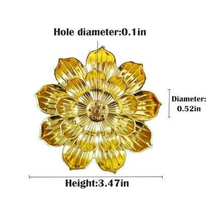 Incense Holder with Incense Stick Tray,Multi-Functional Incense Burner and Stick Holder Combo,Ash Holder (1, Golden,Dull Red) - color: Golden,dull Red