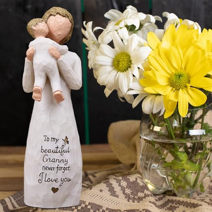 Granny Gifts for Grandma, Gifts for Granny, Gift from Grandkids, Sculpted Hand-Painted Figurine - style: Granny gifts