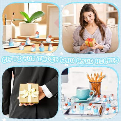 24 Pcs Mini Resin Gnomes Figurines Miniature Tiny Fairy Gnomes Figurines Inspirational Appreciation Gnome Statues with Motivational Word for Office Desk Table Employee Family Supplies(Thank You) - color: Classic, style: Thank You