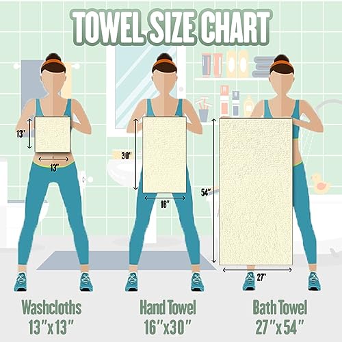 Monogrammed Towel Set, Personalized Gift, Set of 3- Silver Block Letter Embroidered Towel - Extra Absorbent 100% Turkish Cotton - Soft Terry Finish - Initial B Gray - color: Gray & Silver, size: Initial - B