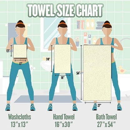 Monogrammed Towel Set, Personalized Gift, Set of 3- Silver Block Letter Embroidered Towel - Extra Absorbent 100% Turkish Cotton - Soft Terry Finish - Initial B Gray - color: Gray & Silver, size: Initial - B
