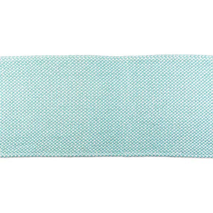 DII Woven Basics Collection 100% Cotton Knit Table Runner, 15x72, Aqua - color: Aqua, size: 15x72"