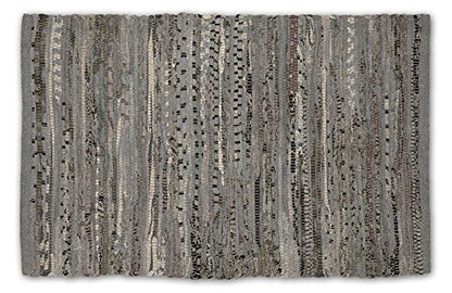 DII Chindi Home Collection Handwoven Multicolor Area Rag Run, 20x31.5, Gray - color: Grey, size: 1'8" x 2'8" (Rectangular)