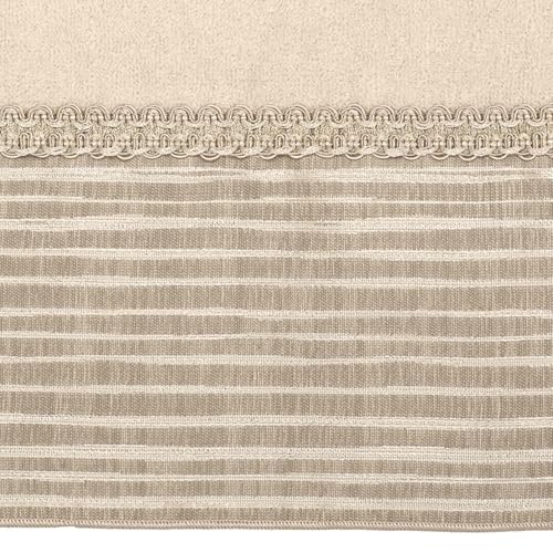 Avanti Linens - Bath Towel, Soft & Absorbent Cotton Towel (Weston Collection, Beige) - color: Beige, size: Bath Towel