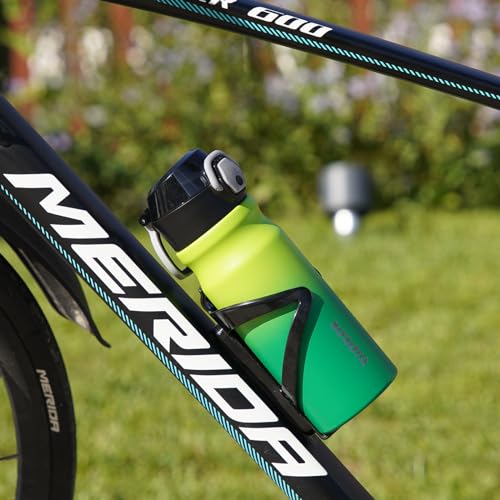 BJPKPK 18 oz Water Bottle with Straw & Handle, Insulated Stainless Flask | Leak Proof Locking Lid, Thermal, Double Wall Vacuum, Keeps Hot/Cold, BPA Free, Dishwasher Safe, Travel & Sports, Mint - color: A-Mint, size: 18 Ounces