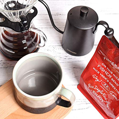 Bosmarlin Large Ceramic Coffee Mug, Big Tea Cup, 7 Colors to Choose, 21 Oz, Dishwasher and Microwave Safe, 1 PCS… (Grey) - color: Gray