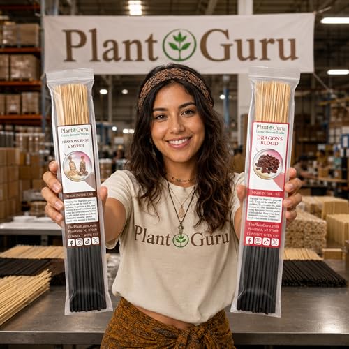 Lemon Eucalyptus Incense Sticks 11" - 1 Bundle 85 to 100 Sticks - Smooth and Clean Long Burn Time, 45 to 60 Minutes. - size: 185 Grams - 85 to 100 Sticks