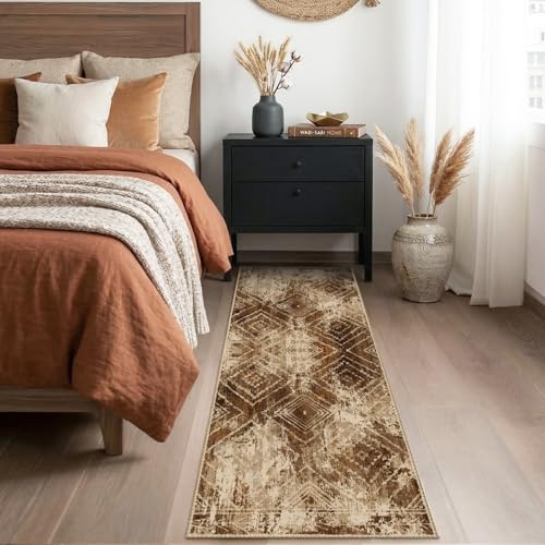 2'x8'Washable Area Rug for Living Room Runner Cowhide | Soft Western No Slip Low Pile Print Foldable Indoor Small Rug for Kitchen entrance entryway hallway - color: Abstract/Cowhide, size: 2' x 8' (Rectangular)