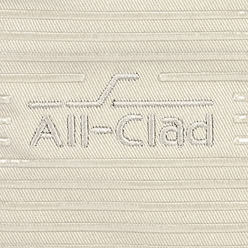All-Clad Premium Pot Holder & Hot Pad: Heat Resistant to 500 Degrees - 100% Cotton, 10"x6.25" Hot Pad for Kitchen and Barbeque, (1-Pack), Almond - color: Almond, size: 1 Pack