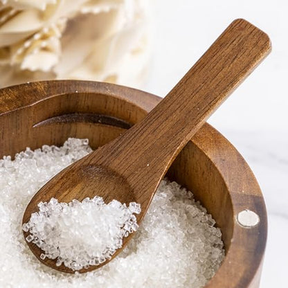 Acacia Salt Cellar with Dual Compartments, Wooden Salt Box, Kitchen Spice Keeper, with Magnetic Swivel Lids, for Salt and Pepper or Spices