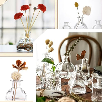 100ml 3.4 Fl Oz Square Glass Diffuser Bottles, DIY Replacement Reed Diffuser Jars, Fragrance Accessories for Diffuser Sets - size: 100ml