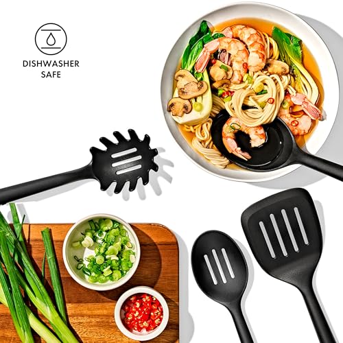 OXO Good Grips 4-Piece Nylon Tool Set, 2.3, Black - color: Black