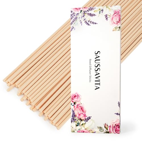 11 inch Diffuser Sticks 100 Pack, Diffuser Reeds Sticks Refill for Home and Bathroom, Diffuser Reeds Sticks for Scented Diffuser Nude - color: Nude