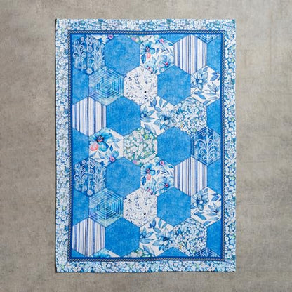 Maison d' Hermine Kitchen Towels Set of 3 Reusable 100% Cotton 27.50" x 20" | Cloth Tea Dish Towels Absorbent with Hanging Loop for Kitchen Dining Party Wedding Hotel Home Spring Summer - Summer Blues - color: 039 - Summer Blues