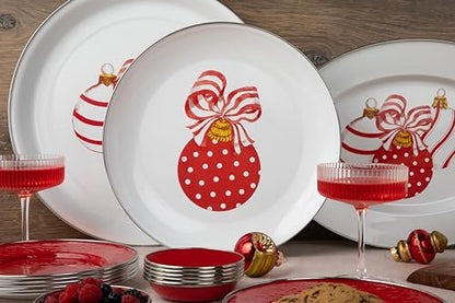 Golden Rabbit Enamelware Oval Platter, 12 x 16in, Ornament - color: Ornament
