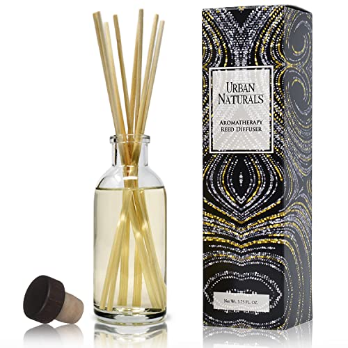 Reed Diffuser Set, Christmas Night - Bathroom Shelf Décor | Cinnamon spice, Almond, Clove, Cedarwood, Fresh Balsam and Fir needle, Made in the USA - color: Christmas Night