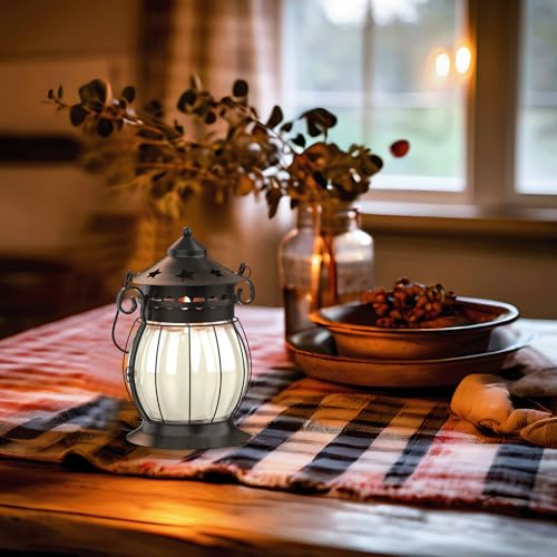 Scented Candles Gifts Set for Women, Aromatherapy Jar Candles for Home | Vanilla & Lavender Soy Wax Long Lasting Retro Lantern Candles Perfect for Stress Relief Mum Yoga Bath Spa Christmas - color: Lavender, Vanilla