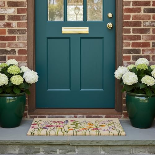 Calloway Mills Blooming Garden Doormat (24" x 36" x 1.50") - color: Blooming Garden, size: 2' x 3' (Rectangular)