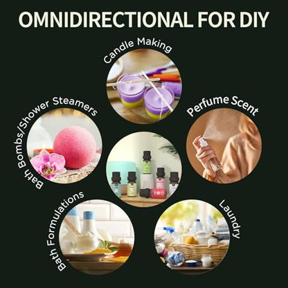 Essential Oils Set- Essential Oils for Diffuser for Home,Diffuser Oils Scents for Aromatherapy,Laundry,Candle&Soap Making,Humidifiers 6 X 10 ML - color: Black-03