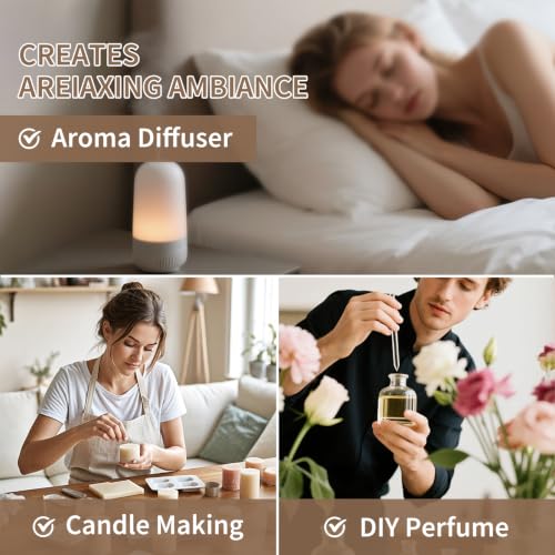 Hotel Diffuser Oil Set,Hotel Scent Essential Oils for Diffuser for Home,Luxury Fragrance Oil for Aromatherapy,14 x 5 ML - color: Taupe