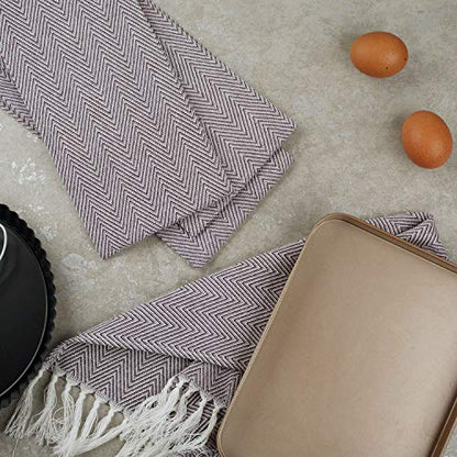 100% Cotton Hand Face Head Guest Gym Towel Set Washcloth Kitchen Tea Towel Dish Cloth Set of 4 (Purple) - color: Purple
