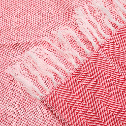 100% Cotton Hand Face Head Guest Gym Towel Set Washcloth Kitchen Tea Towel Dish Cloth Set of 4 (Red) - color: Red